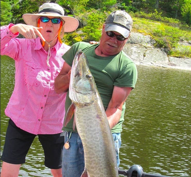 guided walleye fishing trips canada