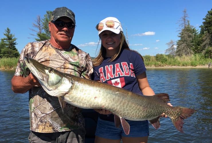 guided walleye fishing trips canada