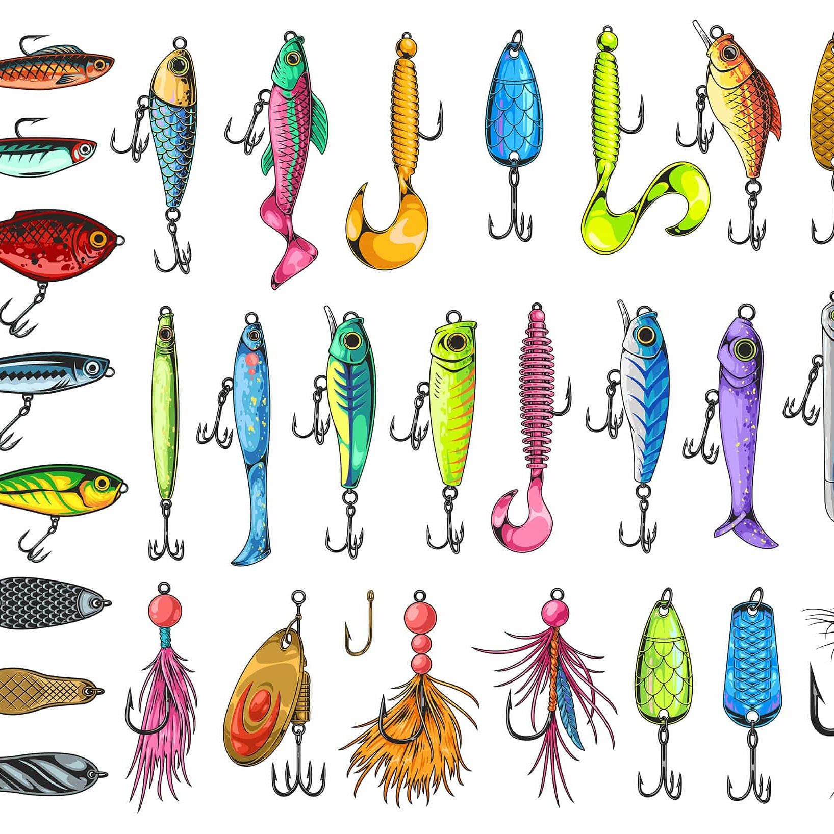 bird lures for fishing Rattlin' – Eye Catcher Species Hook Kit With lots of surface The anglerfish is famous Hook Size:6
